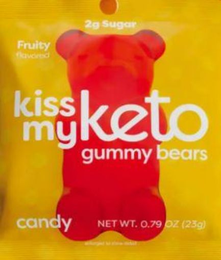 Picture of KISS MY KETO - GUMMY BEARS 23GR