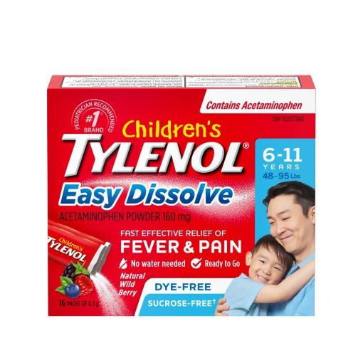 Picture of TYLENOL CHILD - BERRY - EASY DISSOLVE ODG 16S
