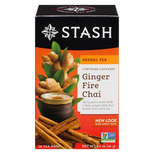Picture of STASH HERBAL TEA - GINGER FIRE CHAI 18S