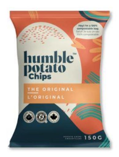 Picture of HUMBLE POTATO CHIPS - THE ORIGINAL 150GR