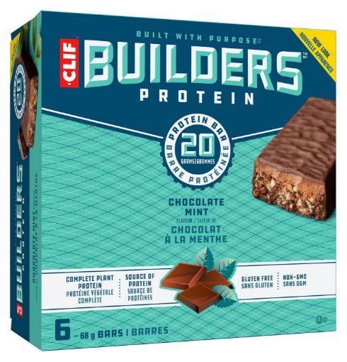 Picture of CLIF BAR BUILD - CHOCOLATE MINT 6X68GR