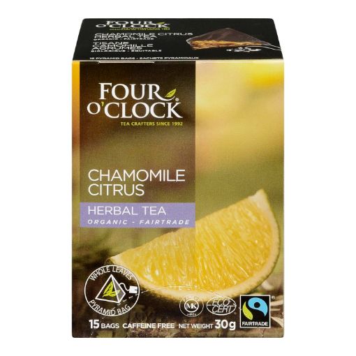 Picture of FOURCLOCK HERBAL TEA -  CHAMOMILE CITRUS 15S