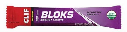 Picture of CLIF BLOKS ENERGY CHEWS -  MOUNTAIN BERRY 60R