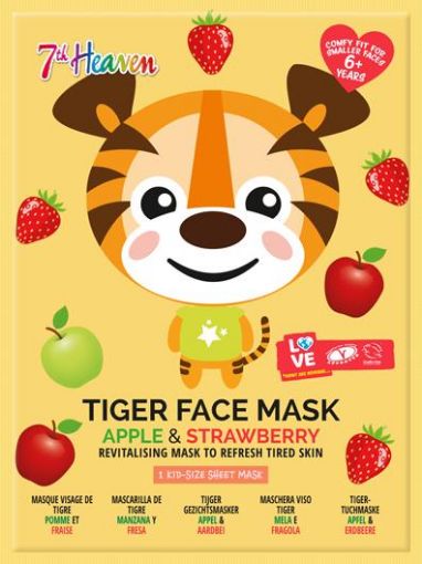 Picture of 7TH HEAVEN FACE FOOD ANIMAL SHEET MASK - TIGER
