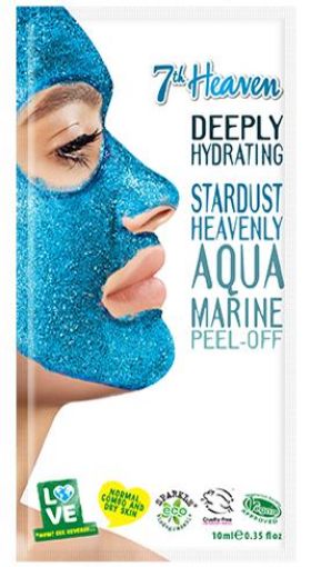 Picture of 7TH HEAVEN COCONUT and CLAY AQUA MARINE STARDUST PEEL-OFF MASK