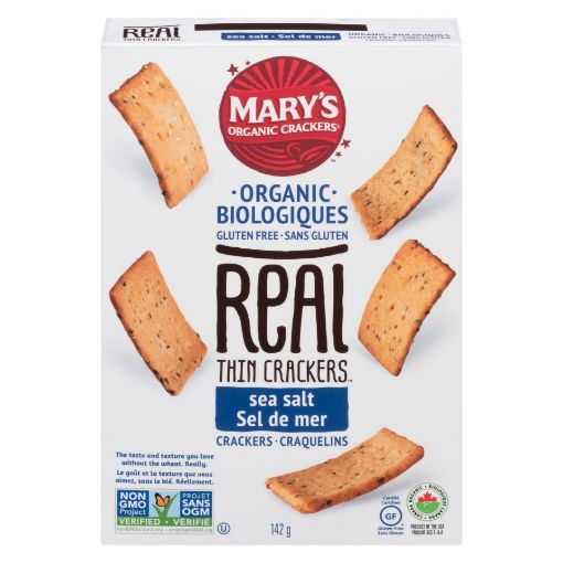 Picture of MARYS REAL THINS - SEA SALT 142GR
