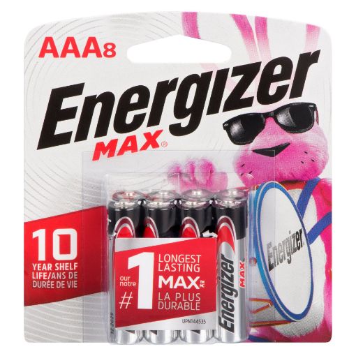 Picture of ENERGIZER BATTERY - MAX AAA8 8S