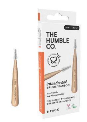 Picture of HUMBLE INTERDENTAL TOOTHBRUSH SIZE 1 - ORANGE