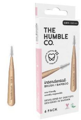 Picture of HUMBLE INTERDENTAL TOOTHBRUSH SIZE 0 - PINK