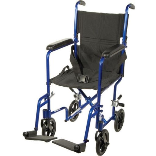 Picture of DRIVE MEDICAL TRANSPORT CHAIR - BLUE