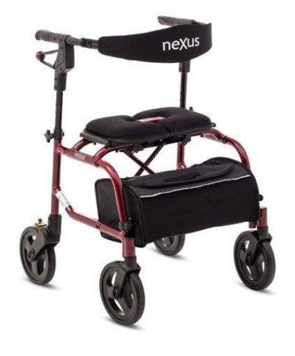 Picture of NEXUS 3 ROLLATOR - LOW - RED 470022R
