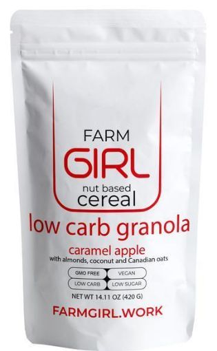 Picture of FARM GIRL CEREAL - CARAMEL APPLE 300GR