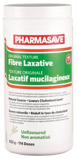 Picture of PHARMASAVE FIBRE LAXATIVE ORIGINAL - UNFLAVOURED POWDER 822GR
