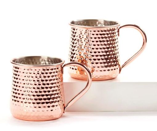 Picture of GIFTCRAFT MOSCOW MULE MUGS - SET OF 2 094651