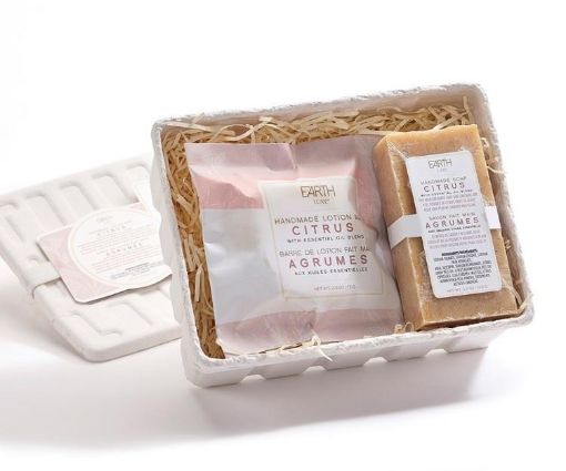 Picture of EARTH LUXE LOTION BAR and SOAP SET - CITRUS 75GR
