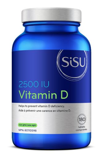 Picture of SISU VITAMIN D 2500IU - TABLETS 180S