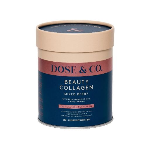 Picture of DOSE and CO BEAUTY COLLAGEN POWDER - MIXED BERRY 200GR
