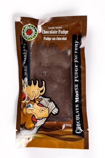 Picture of CHOCOLATE MOOSE FUDGE FACTORY FUDGE - CHOCOLATE 110GR