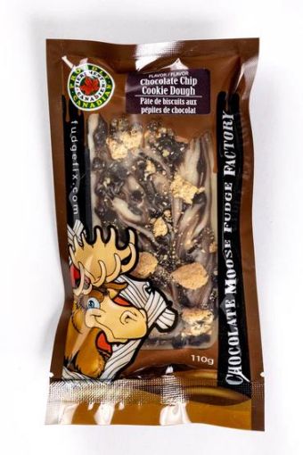 Picture of CHOCOLATE MOOSE FUDGE FACTORY FUDGE - CHOCOLATE CHIP COOKIE DOUGH 110GR