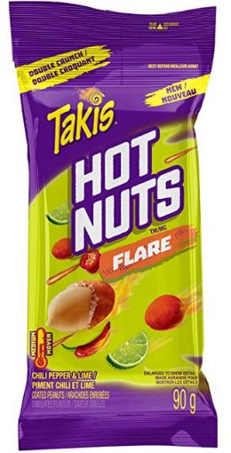 Picture of TAKIS HOT NUTS - FLARE 90GR