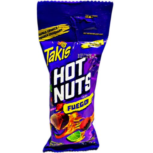 Picture of TAKIS HOT NUTS - FUEGO 90GR
