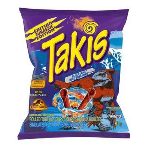 Picture of TAKIS ROLLED TORTILLA - BLUE FLAME 90GR