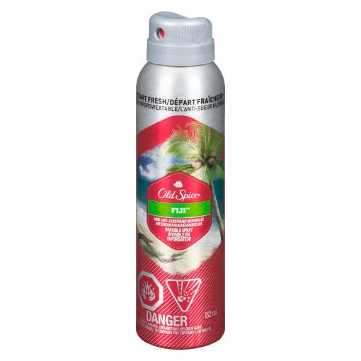 Picture of OLD SPICE RED COLLECTION INVISIBLE SPRAY-  FIJI 132ML