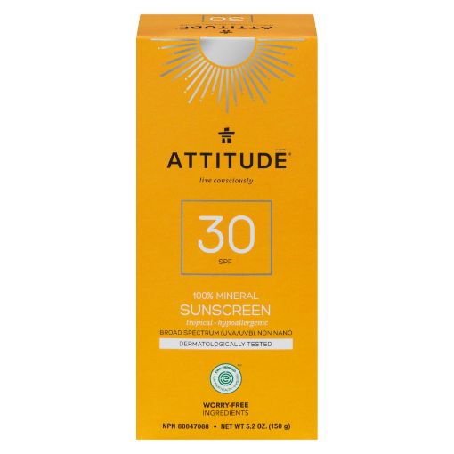 Picture of ATTITUDE SPF30 ADULT - TROPICAL 150GR
