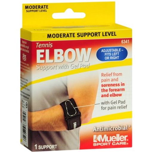 Picture of MUELLER TENNIS ELBOW SUPPORT W/PAD OSFM