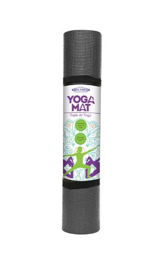 Picture of RELAXUS YOGA MAT PVC - CHARCOAL