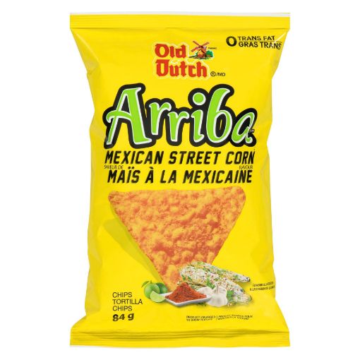 Picture of OLD DUTCH ARRIBA SINGLE SERVE - MEXICAN STREET CORN 84GR