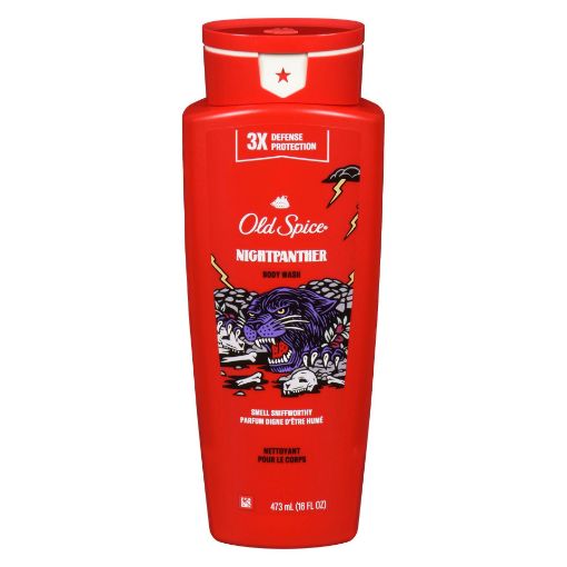 Picture of OLD SPICE WILD COLLECTION BODY WASH - NIGHT PANTHER 473ML