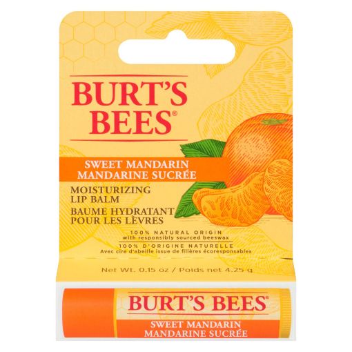 Picture of BURTS BEES LIP BALM SWEET MANDARIN CARDED 4.25GR