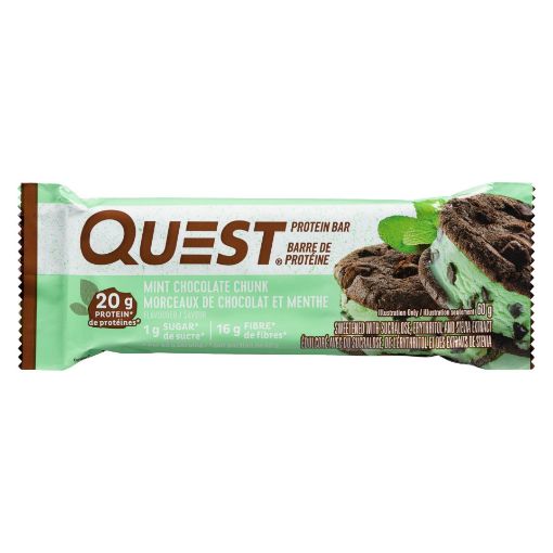 Picture of QUEST PROTEIN BAR - MILK CHOCOLATE CHUNK 60GR