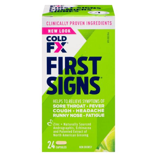 Picture of COLD-FX FIRST SIGNS NATURAL SOURCES CAPSULES 24S