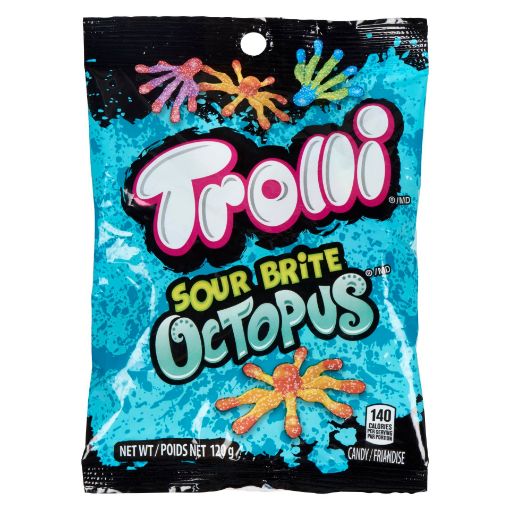 Picture of TROLLI SOUR BRITE OCTOPUS 120GR