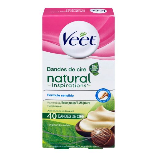 Picture of VEET WAX STRIPS - DRY SKIN WITH SHEA BUTTER 40S