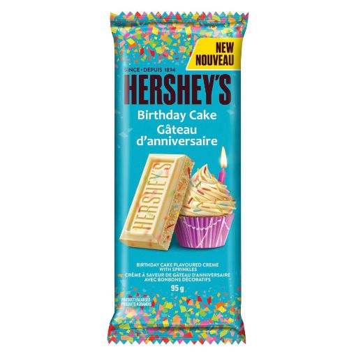 Picture of HERSHEY BIRTHDAY CAKE - FAMILY BAR 95GR