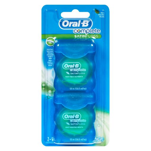 Picture of ORAL-B SATIN FLOSS - TWIN PACK  2X50M