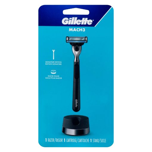 Picture of GILLETTE MACH3 MODULAR RAZOR 1-UP W/  MAGNETIC STAND