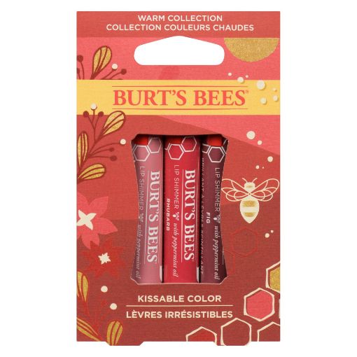 Picture of BURTS BEES TINTED LIP BALM HOL22 SET- KISSABLE COLOR - WARM COLLECTION