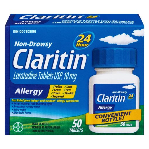 Picture of CLARITIN TABLETS 10MG 50S