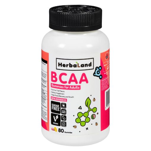 Picture of HERBALAND BCAA GUMMIES FOR ADULTS - SUMMER FRUIT FLAVOUR 80S