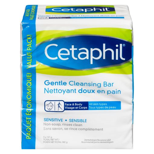 Picture of CETAPHIL CLEANSING BAR 3S