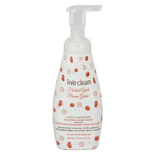 Picture of LIVE CLEAN FOAMING HAND WASH - FROSTED APPLE 400ML