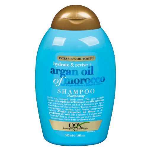 Picture of OGX HYDRATE + REPAIR ARGAN OIL OF MOROCCO EXTRA STRENGTH SHAMPOO 385ML