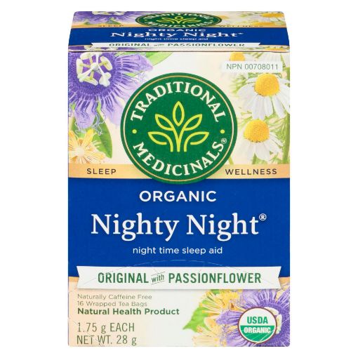 Picture of TRADITIONAL MEDICINALS TEA - NIGHTY NIGHT 16S