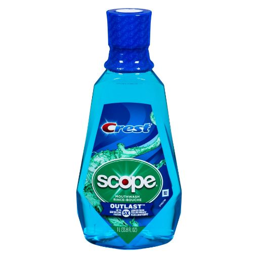 Picture of SCOPE MOUTH WASH OUTLAST - PEPPERMINT 1LT