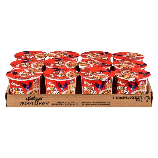 Picture of KELLOGS CEREAL CUP - FROOT LOOP 53GR