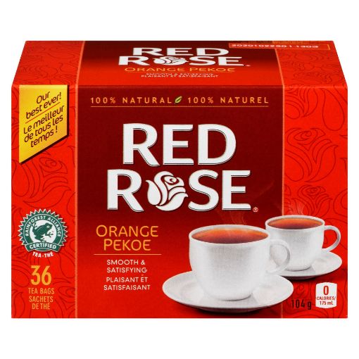 Picture of RED ROSE ORANGE PEKOE 104GR 36S